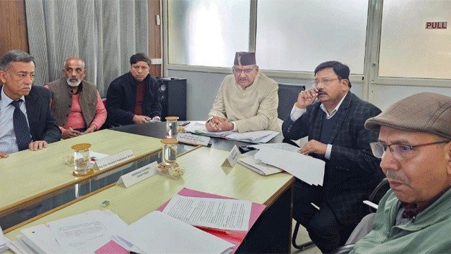 सैनिक कल्याण मंत्री गणेश जोशी की अध्यक्षता में सम्पन्न हुई उपनल की बोर्ड बैठक