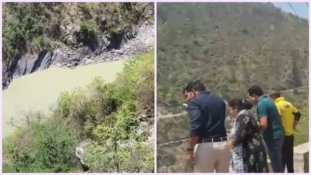 देवप्रयाग में दर्दनाक हादसा, गंगा नदी में समाई इनोवा; SDRF और पुलिस का सर्च ऑपरेशन जारी